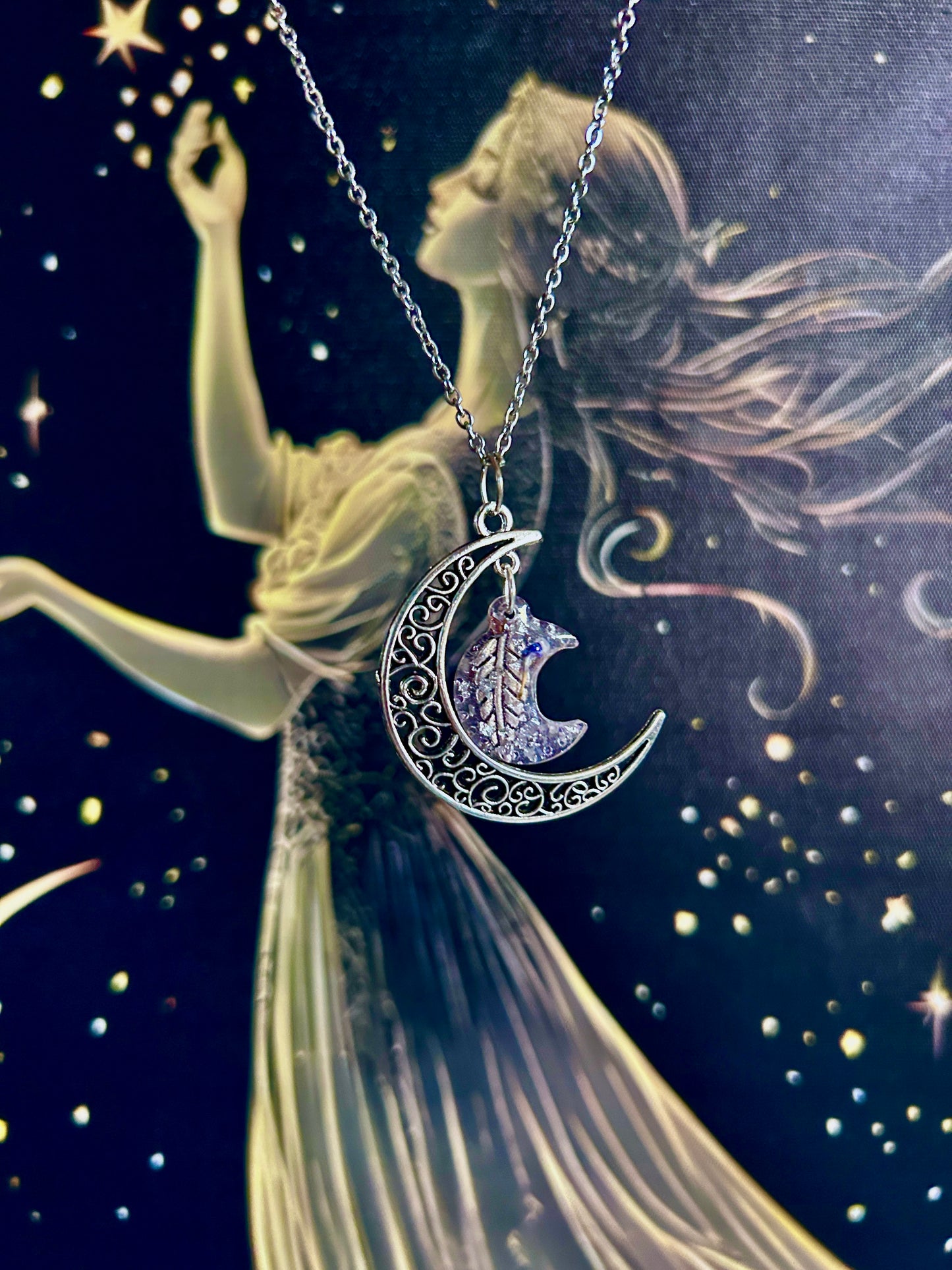 en forme de lune pour l'éveil spirituel