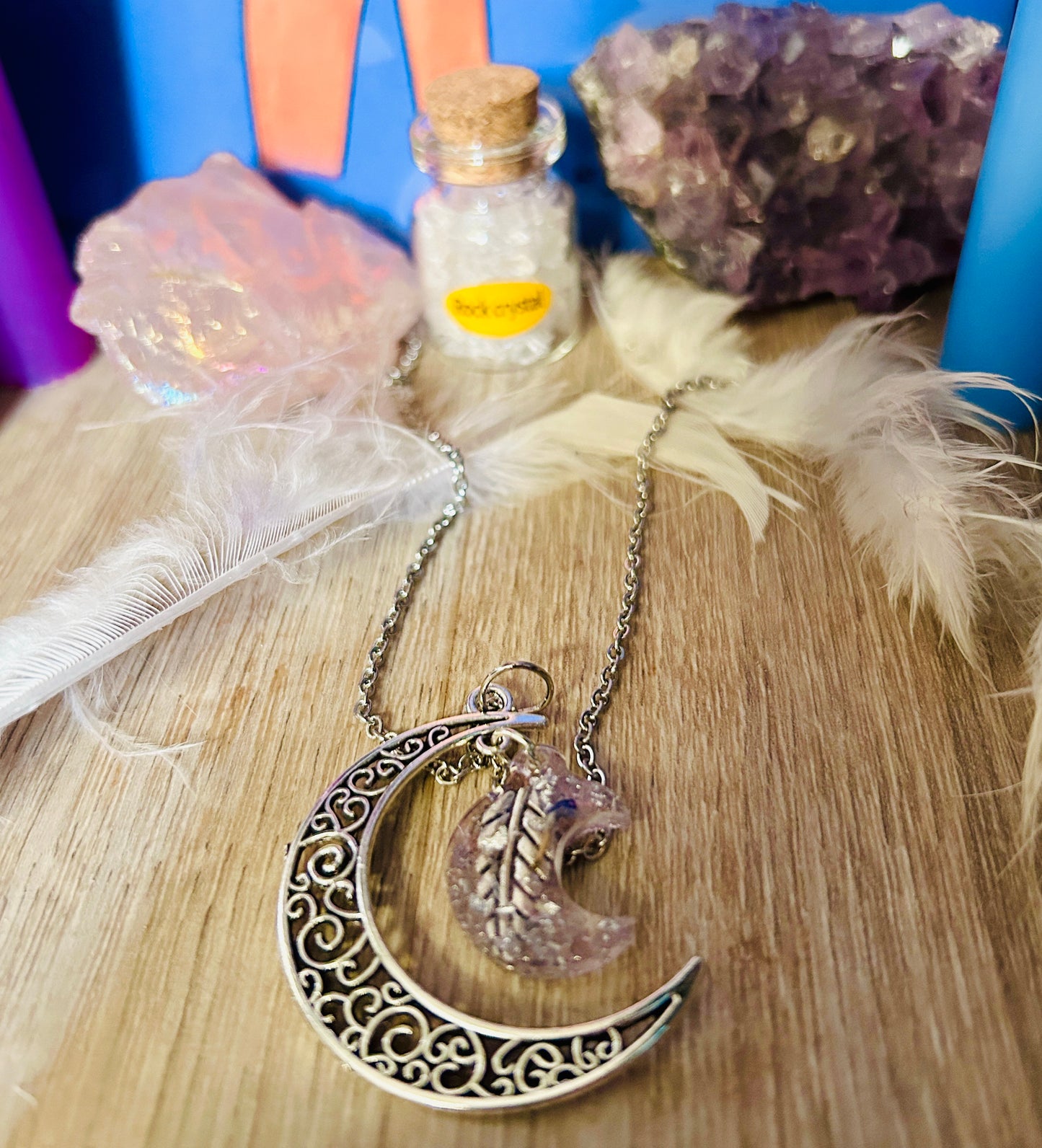 collier lune pour l'éveil spirituel